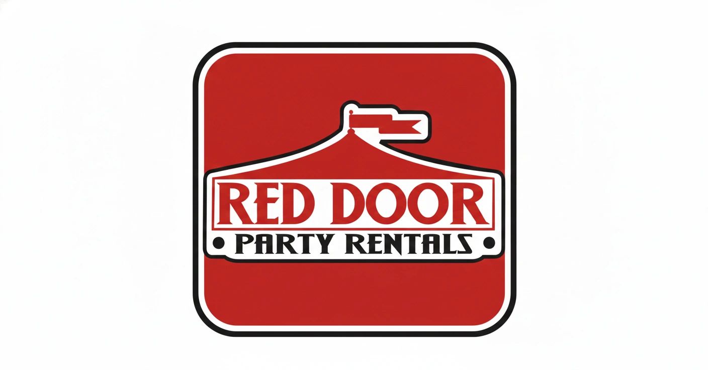 Red Door Party Rentals logo